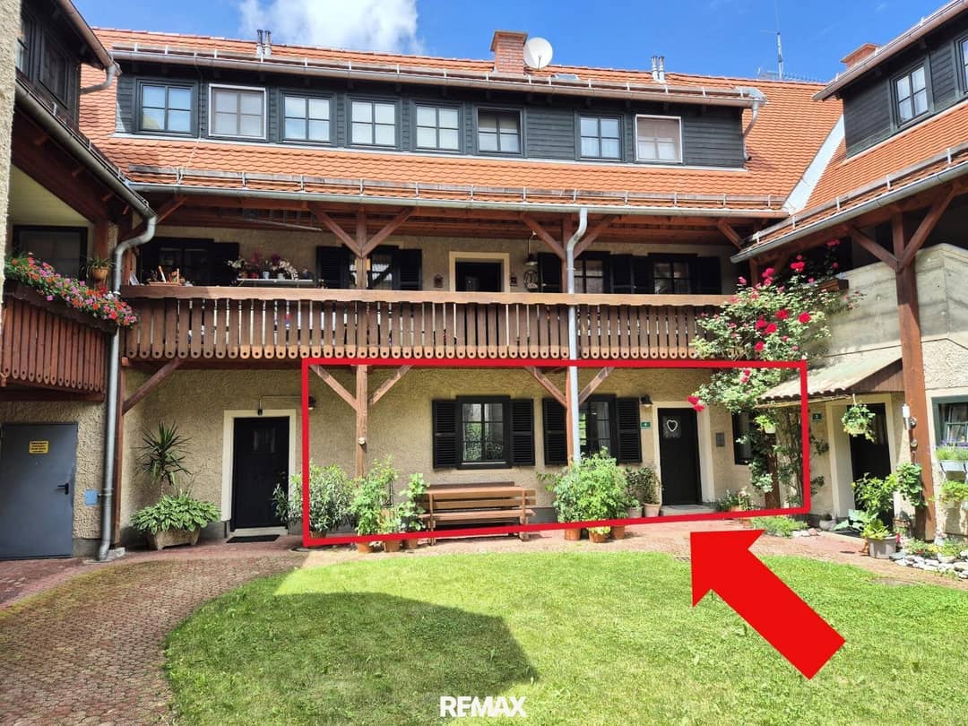Erdgeschosswohnung mit Innenhof in Teufenbach