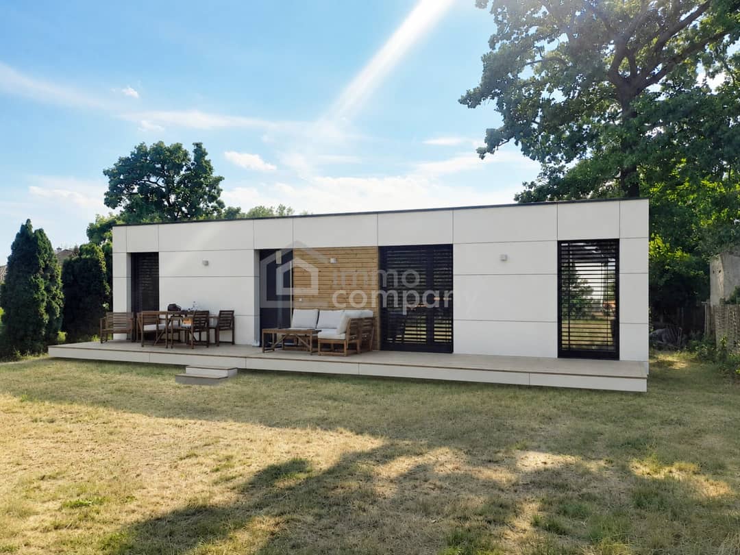 Modern wooden house in Schwadorf