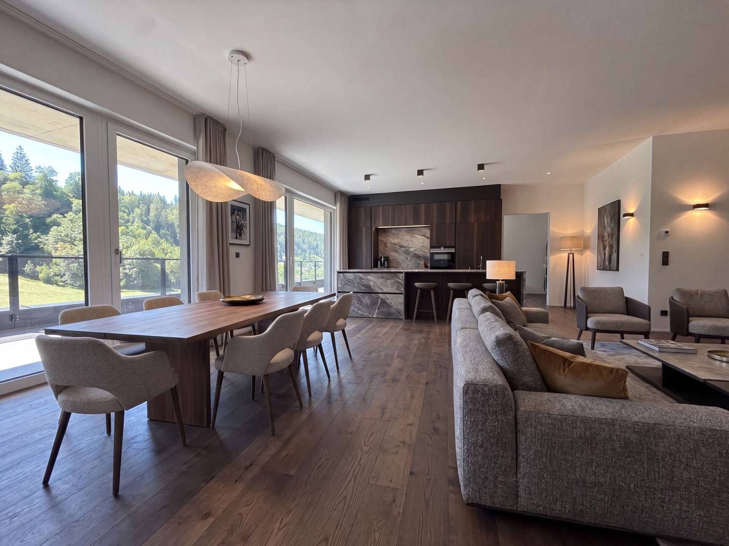 Penthouse Erstbezug mit großer Terrasse Grünblick