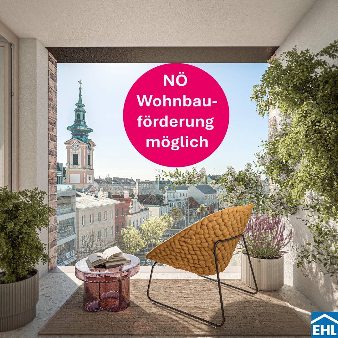 Neubauwohnung zentrale Lage Hauptplatz mit Loggia