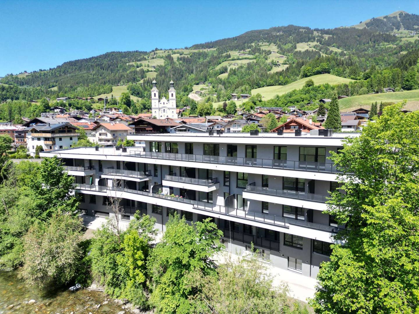 Wohnung Neubau Erstbezug Blick ins Grüne