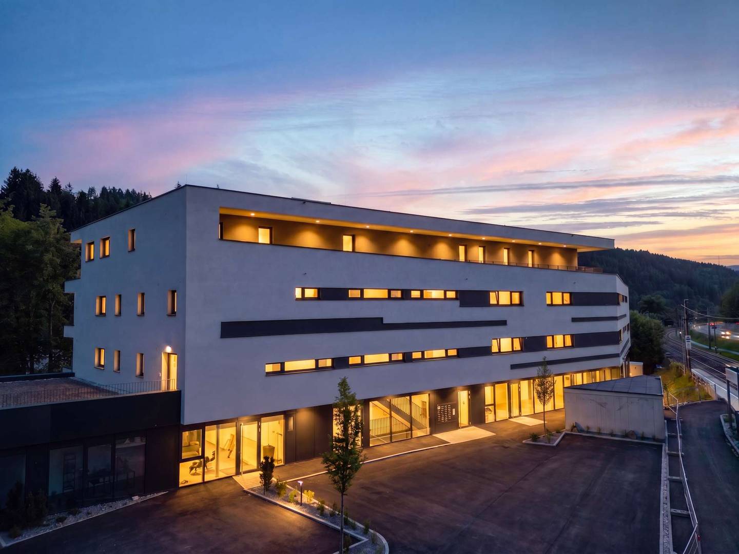 Wohnung Neubau Erstbezug Blick ins Grüne