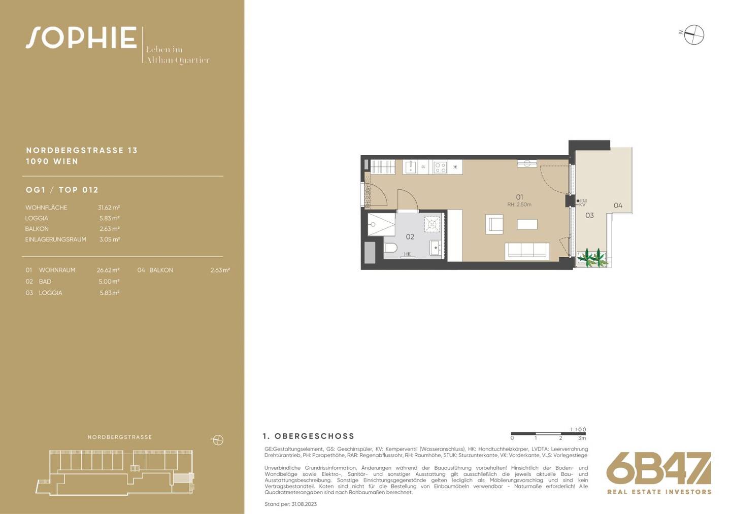 Investment apartment in Sophie Alsergrund new build
