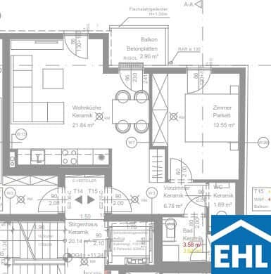 First Occupancy 2-Room Apartment with Balcony in 1100 Vienna