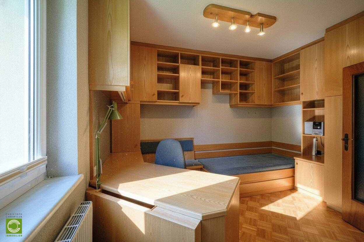 Wohnung mit Loggia Grünblick voll möbliert