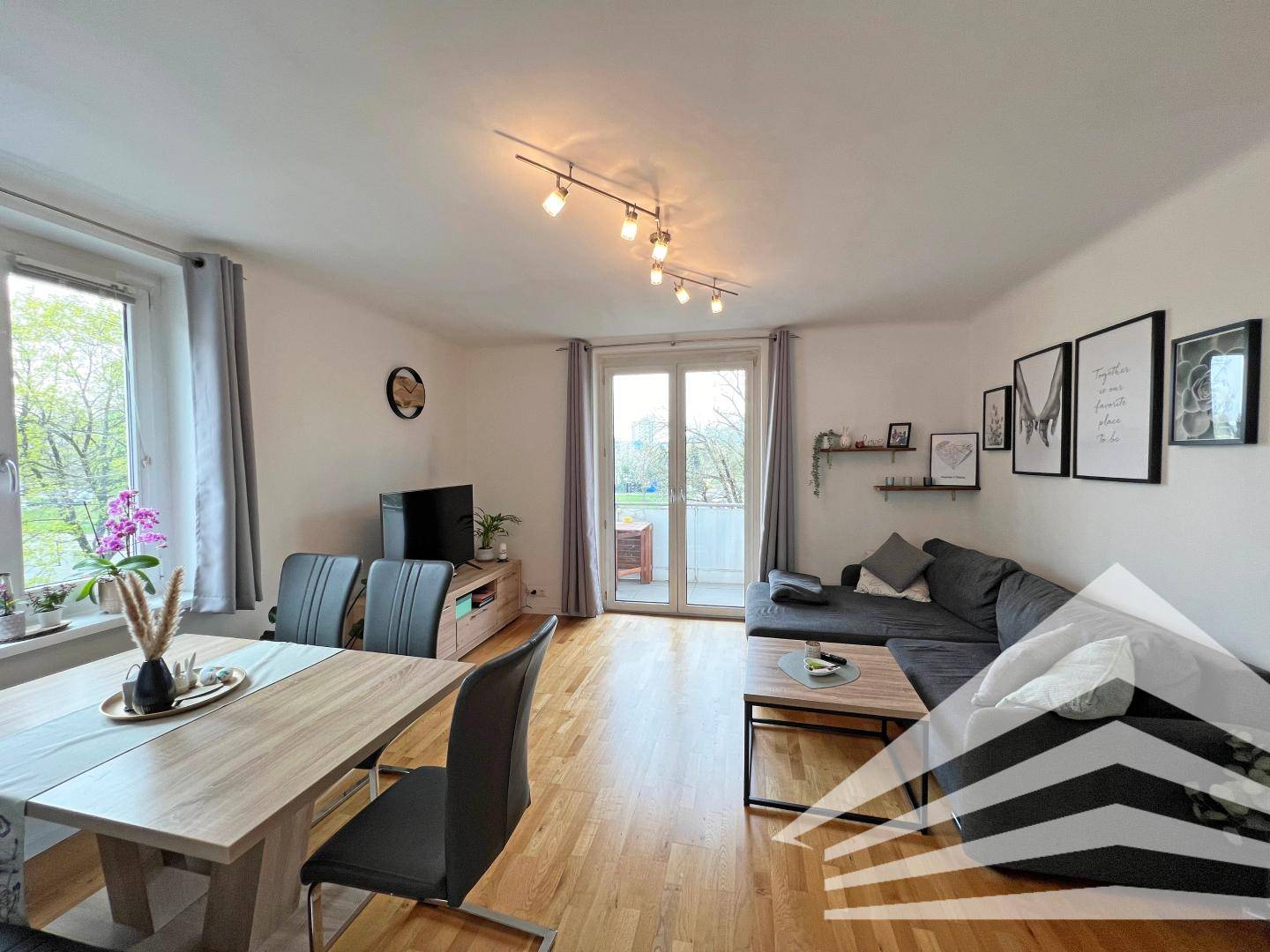 Wohnung mit Balkon und Einbauküche nahe Innenstadt