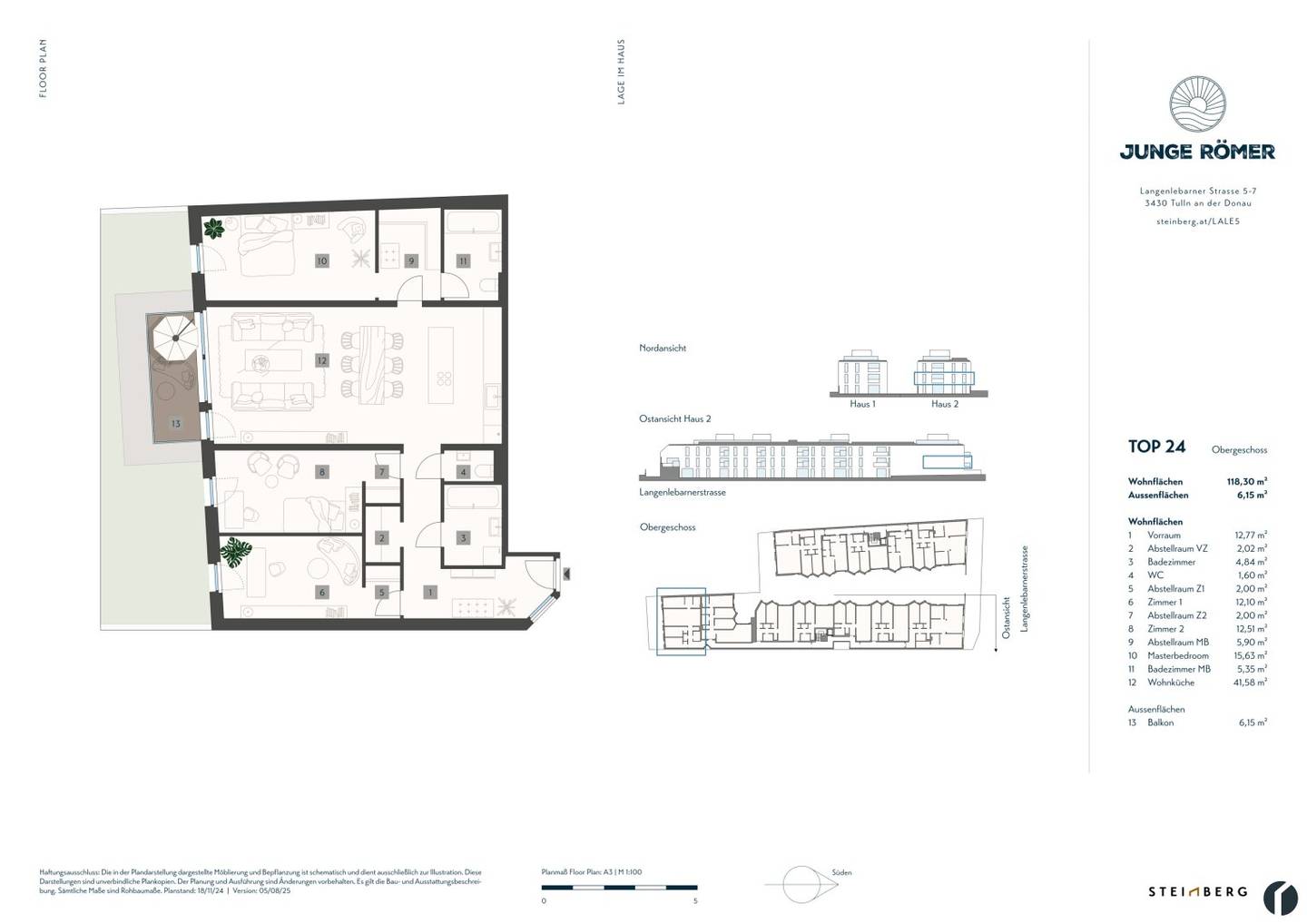 4-room apartment near center and Danube promenade
