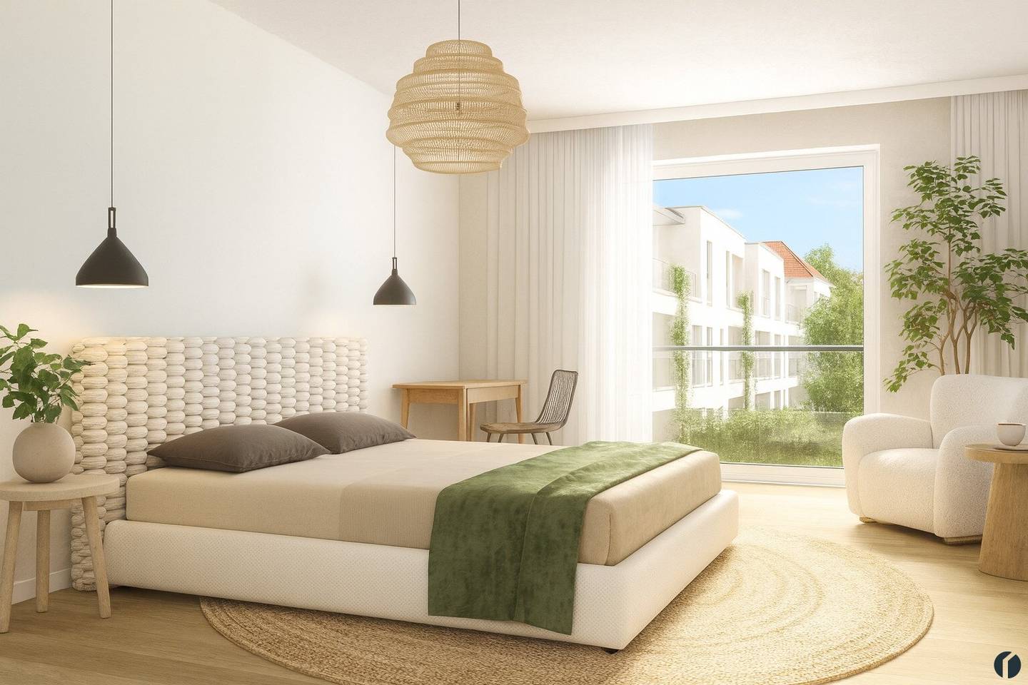 Einrichtungsbeispiel Schlafzimmer