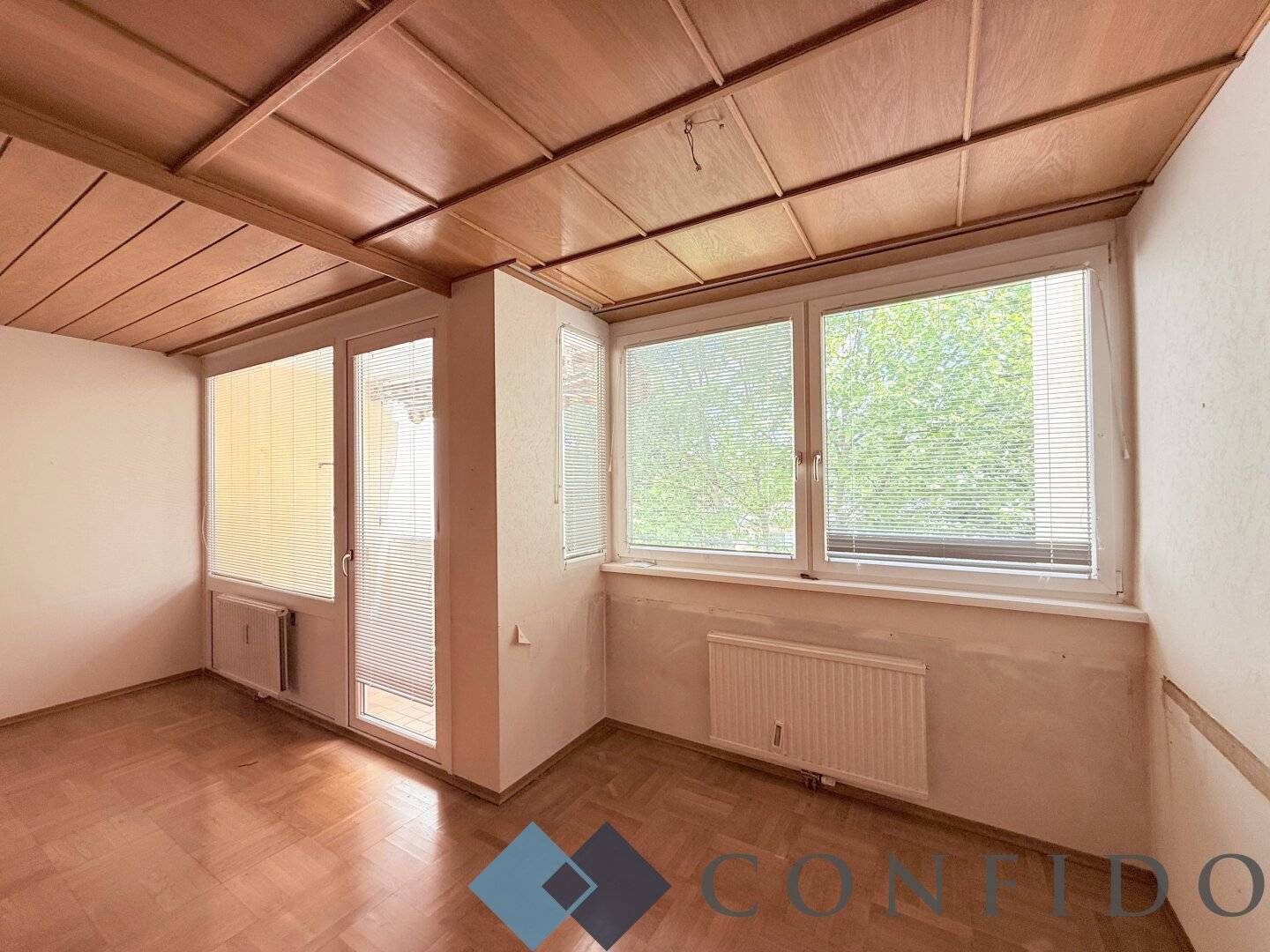 Wohnung in ruhiger Lage mit Loggia und Grünblick