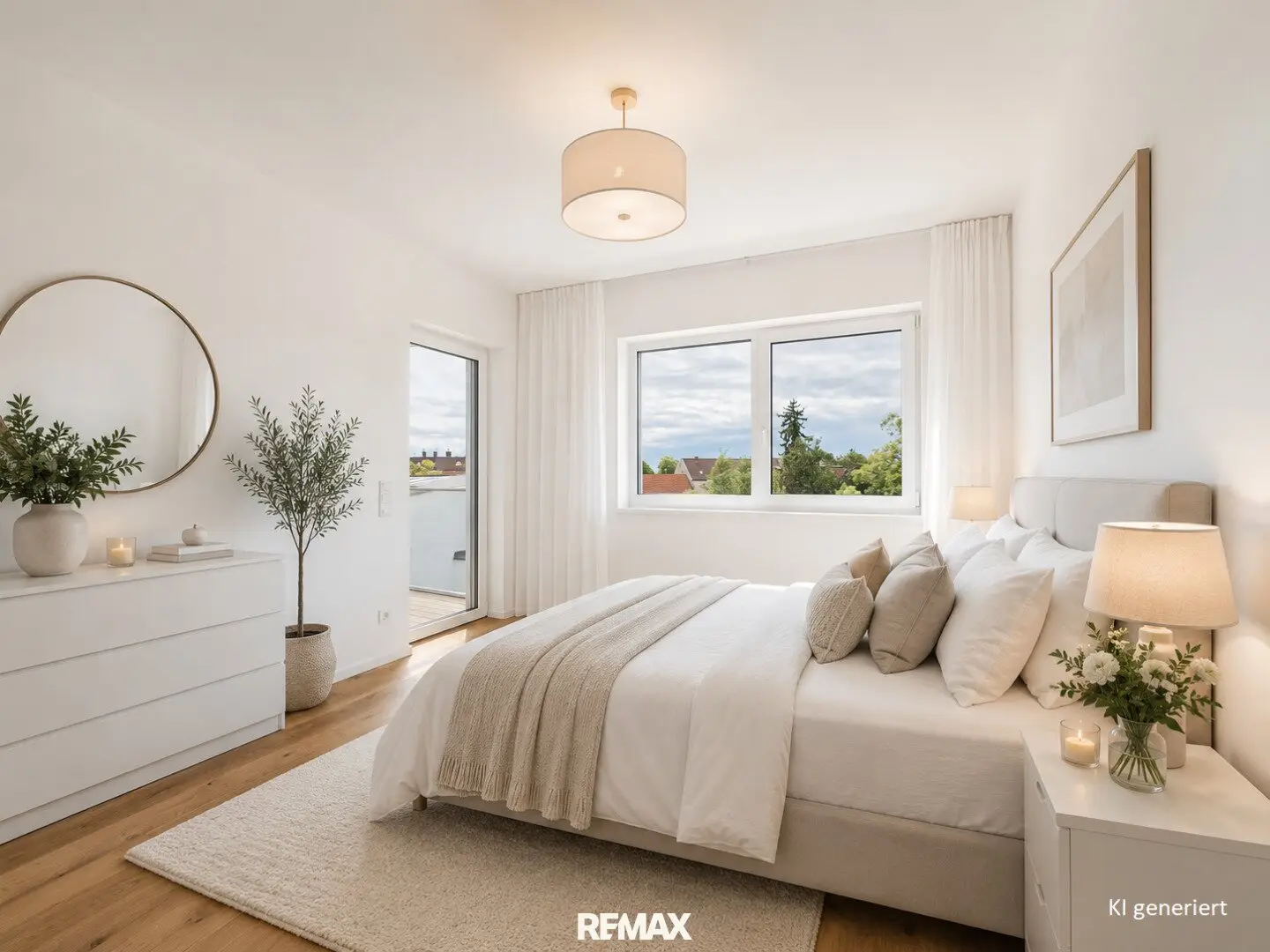Apartment in the city center with lift and loggia lake view
