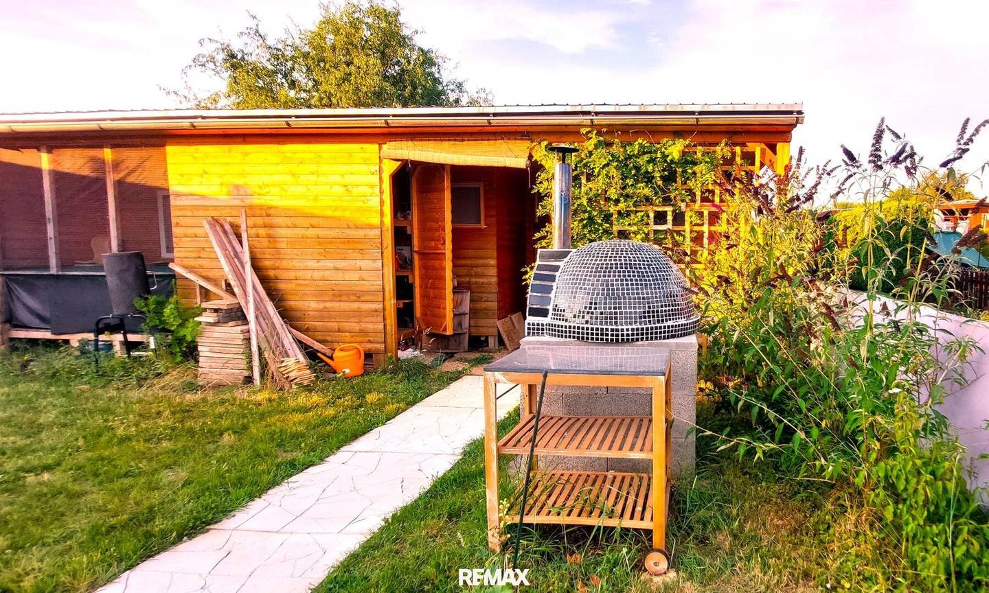 Mobilheim mit Garten in Sankt Andrä