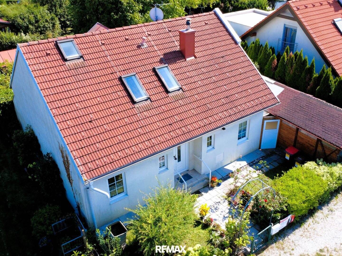 Einfamilienhaus mit Garten am Badesee