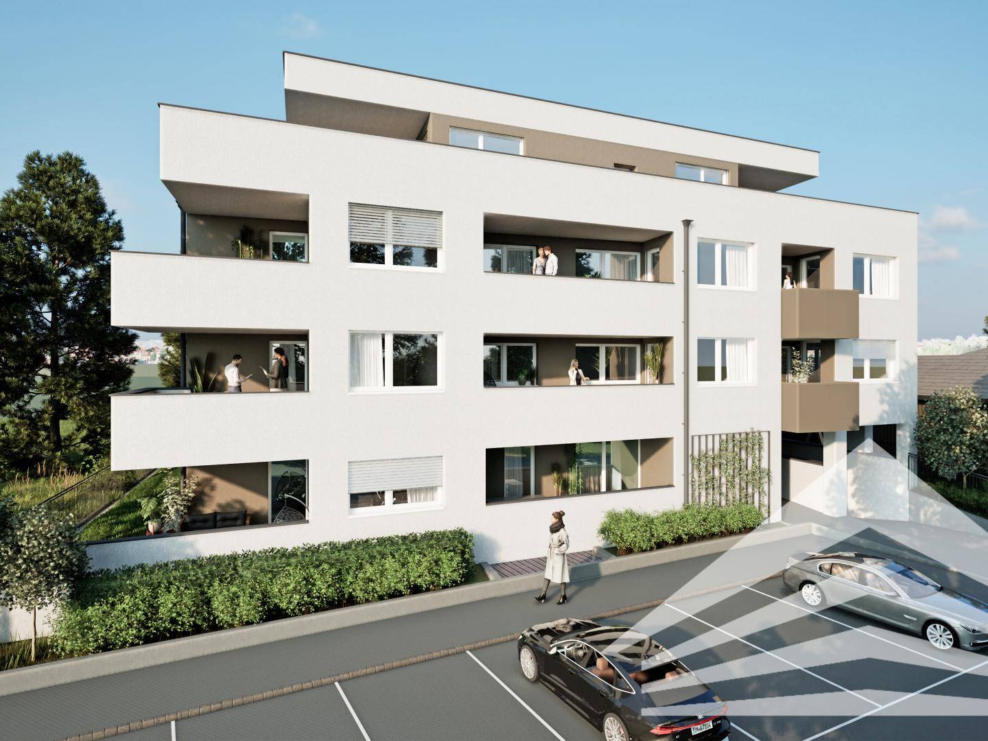 **Verkaufsstart Gartenstraße** Neubauwohnungen in Perger Bestlage