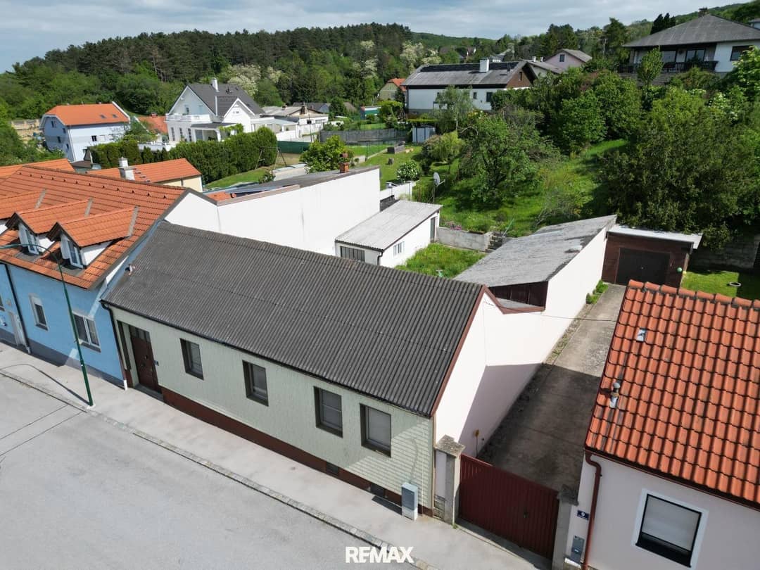Sanierungsprojekt mit Blick Sommerein