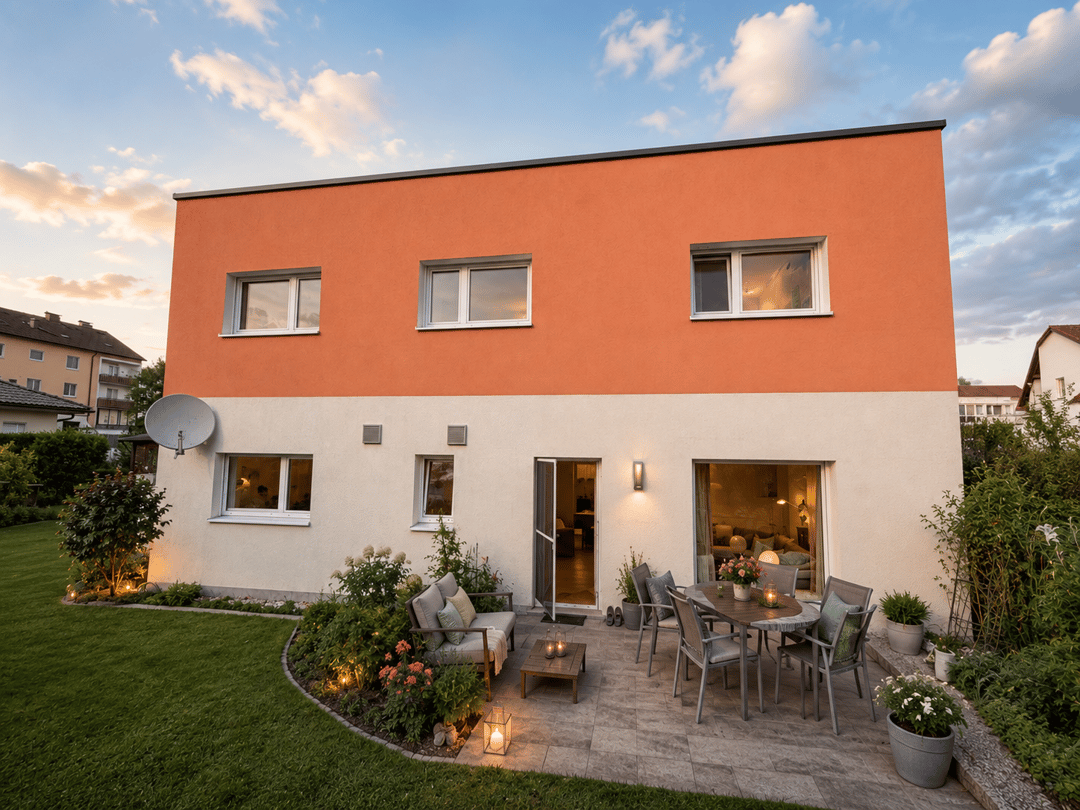 Kompaktes Haus mit Sauna in Rohrbach-Berg