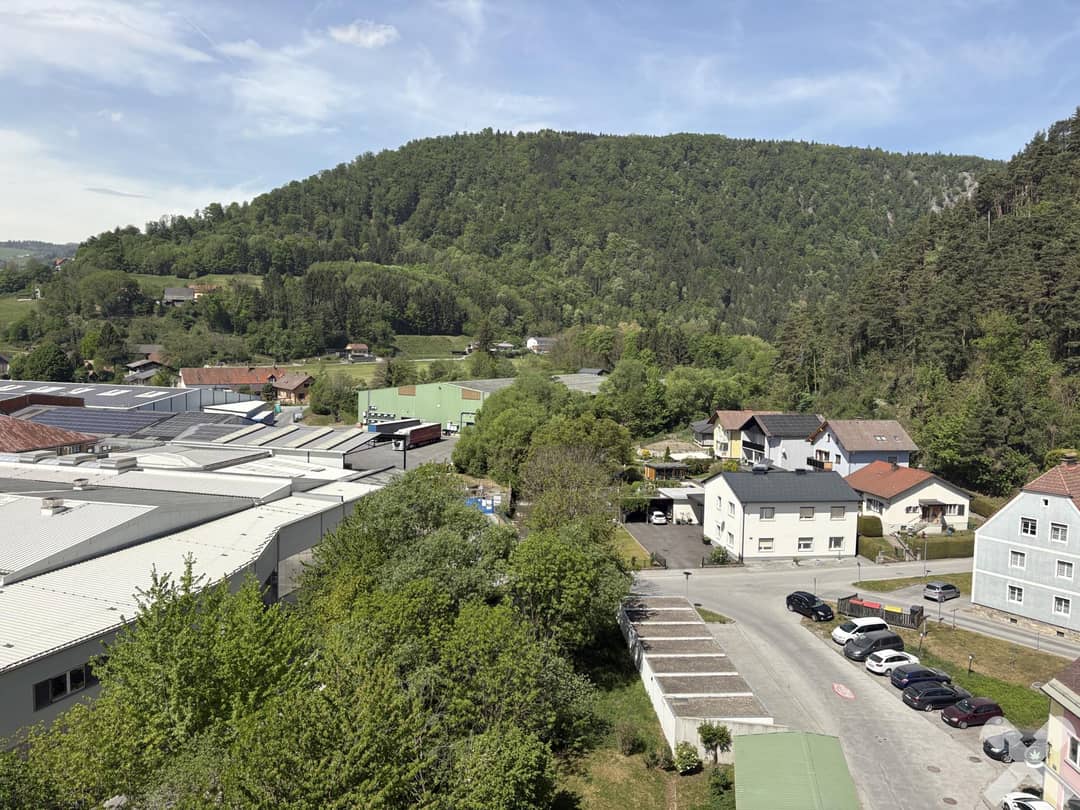 Ausblick von der Loggia