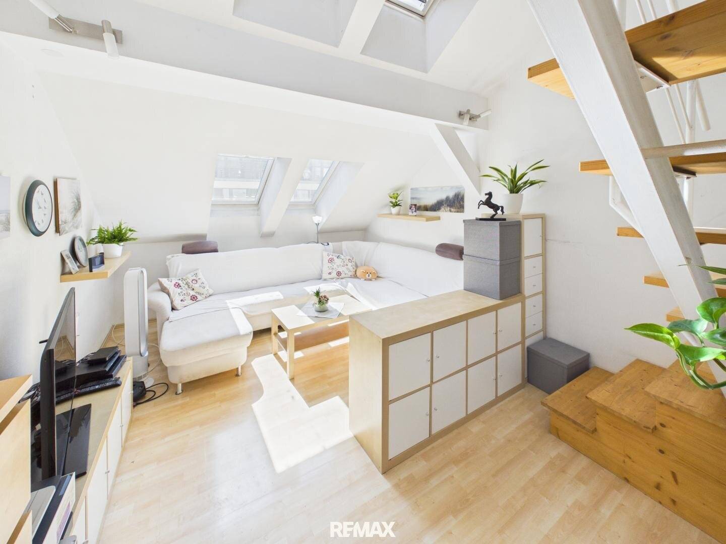 Maisonette apartment with roof terrace near Donauinsel