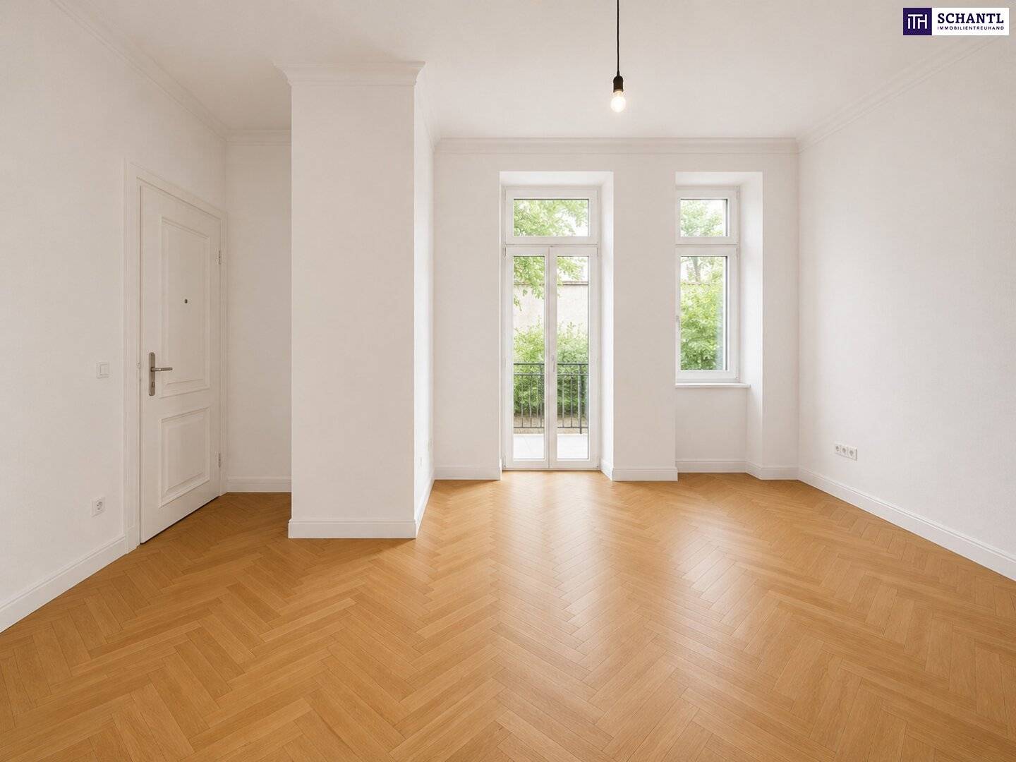 Wohnung mit Garten im Innenhof Erstbezug