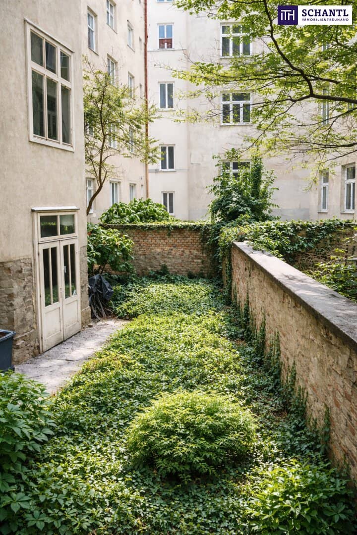 Wohnung mit Garten im Innenhof Erstbezug