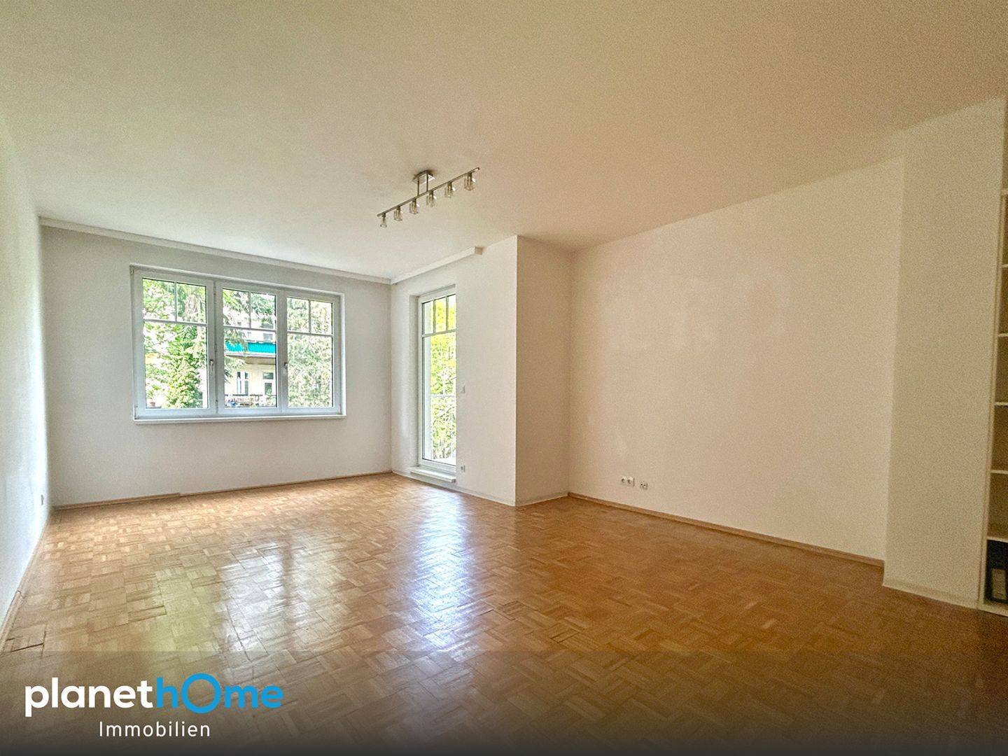 Maisonettewohnung Loggia Gartenblick