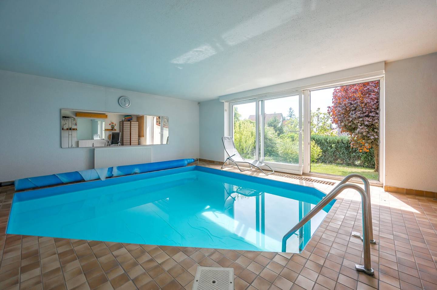 Familienhaus mit Indoorpool & Fernblick