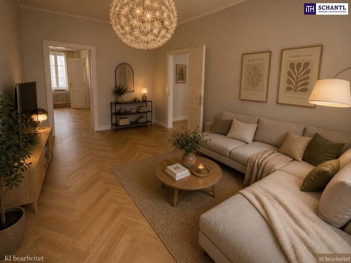 Wohnung im Altbau mit Aufzug U Bahn um die Ecke