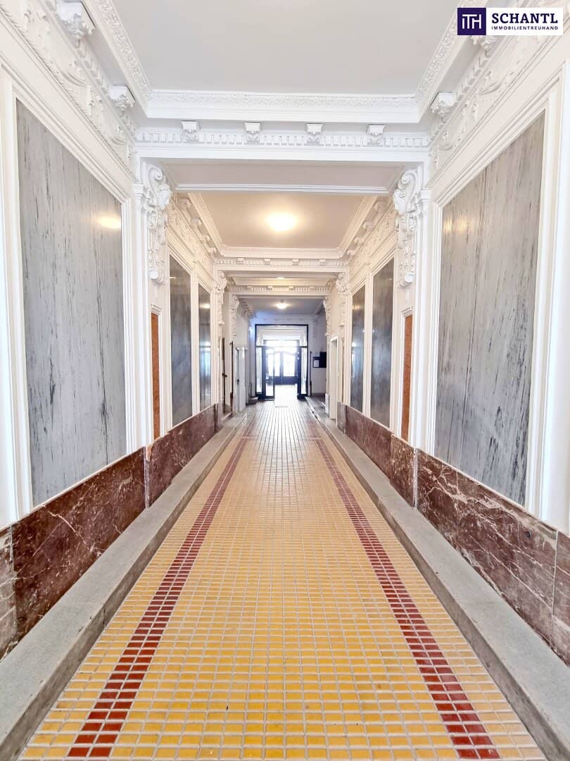 Ein Wiener Märchen beim Kutschkermarkt! Altbaucharme, Absolute Ruhelage, Hofidylle und Garten-Glück! Prunkvolles Stiegenhaus + Beste Infrastruktur! Jetzt zugreifen!
