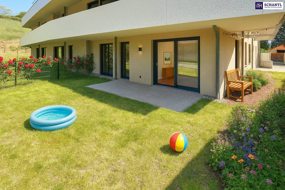 Newly Built Apartment With Garden And Terrace