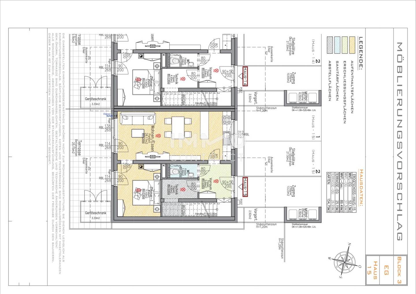 First occupancy: Corner terraced house from 01.10.2026 in green location
