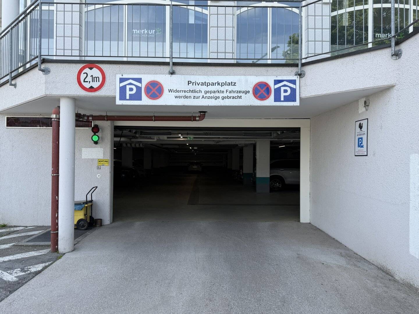 Tiefgaragenplätze am Stadtplatz Vöcklabruck
