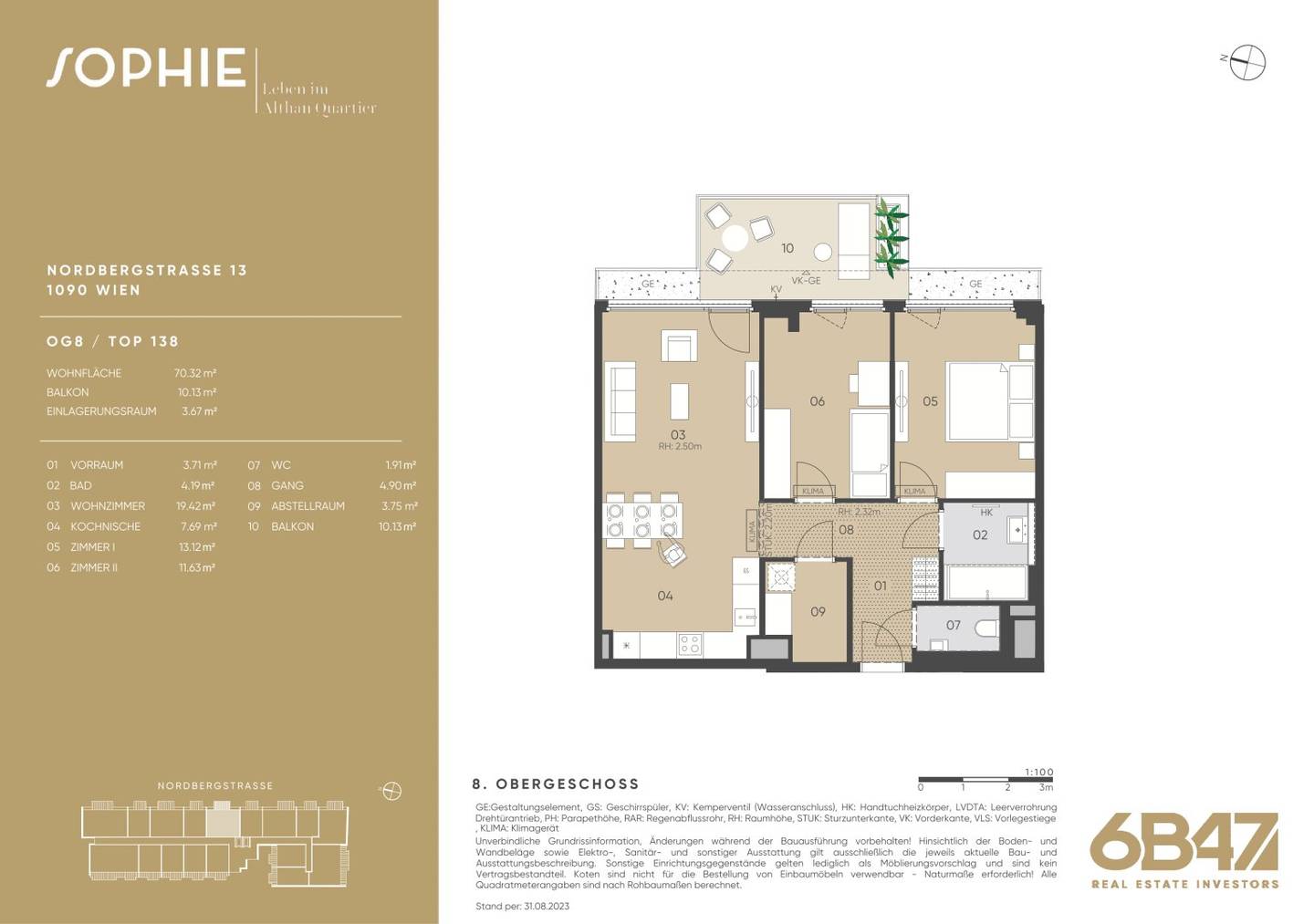 Moderne Neubauwohnung mit Balkon nahe U4
