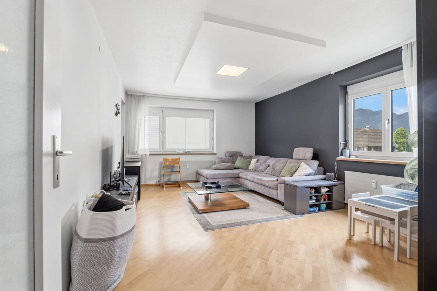 Wohnung in ruhiger Lage mit großem Balkon und Einbauküche