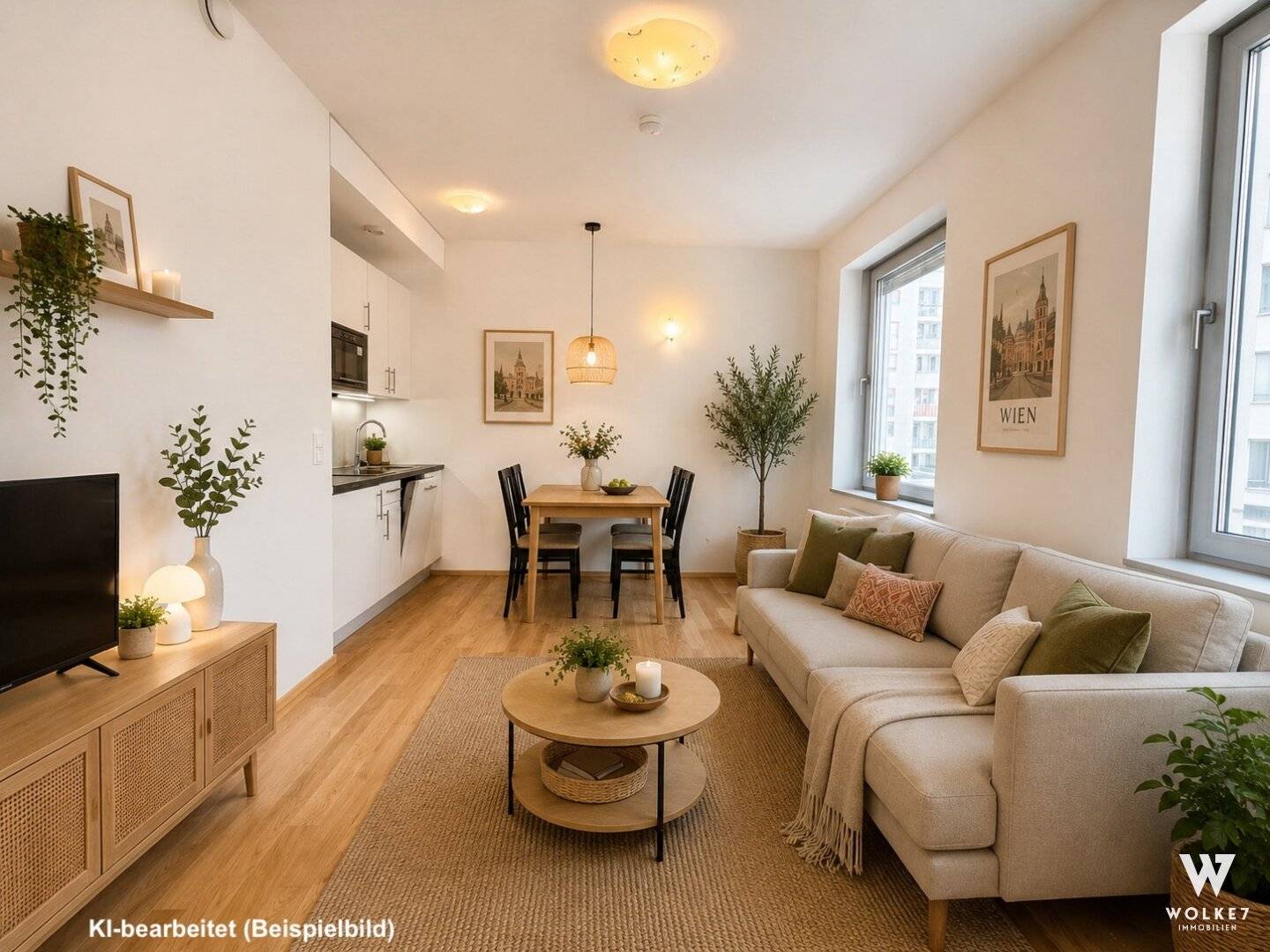Wohnung nahe Donauinsel mit Garagenplatz