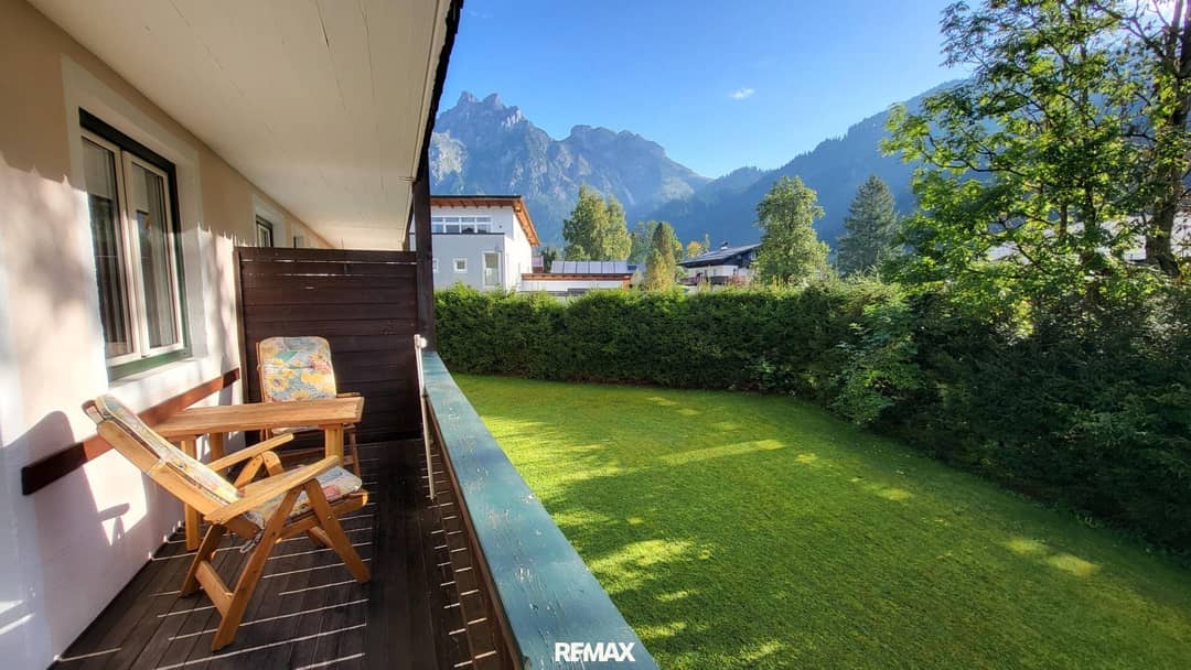 Ferienwohnung mit Wellnessbereich und Bergblick