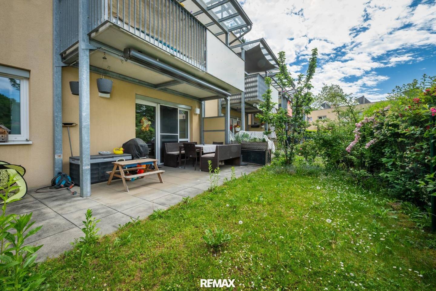 Wohnung mit privatem Garten und Terrasse
