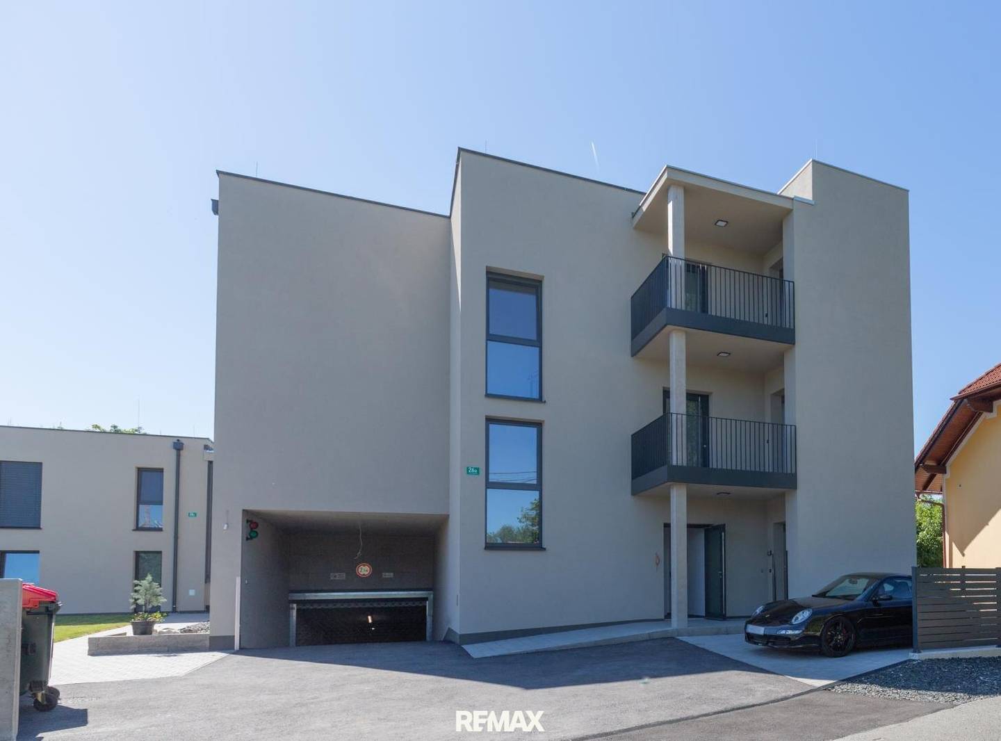 New build apartment with balcony
