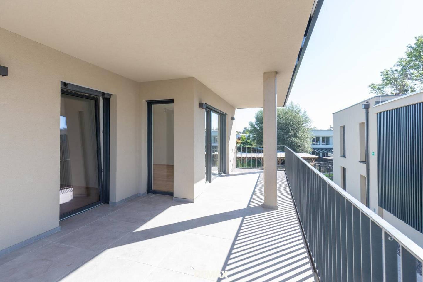 New build apartment with balcony