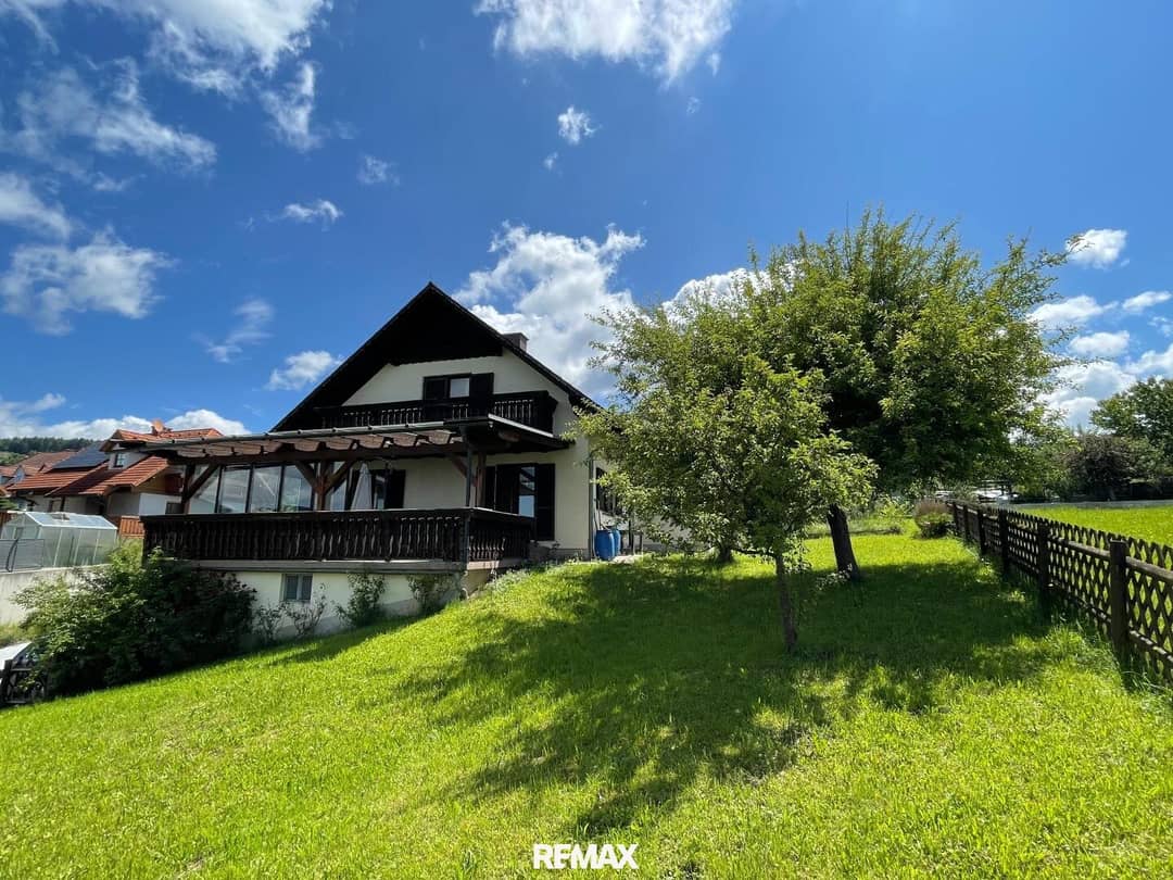 Einfamilienhaus in Semriach mit Panoramablick