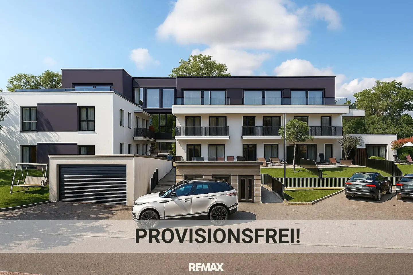 Apartment New Build Terrace and Garden West Facing