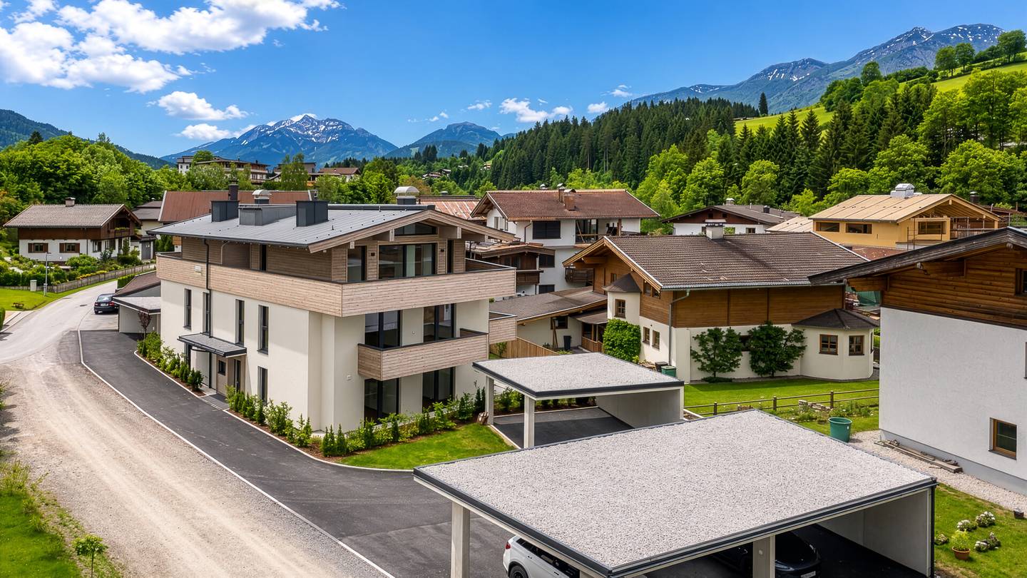 Dachgeschosswohnung Erstbezug Alpenblick