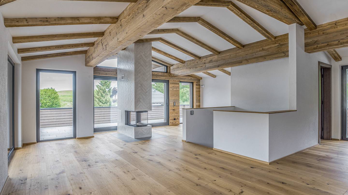 Dachgeschosswohnung Erstbezug Alpenblick