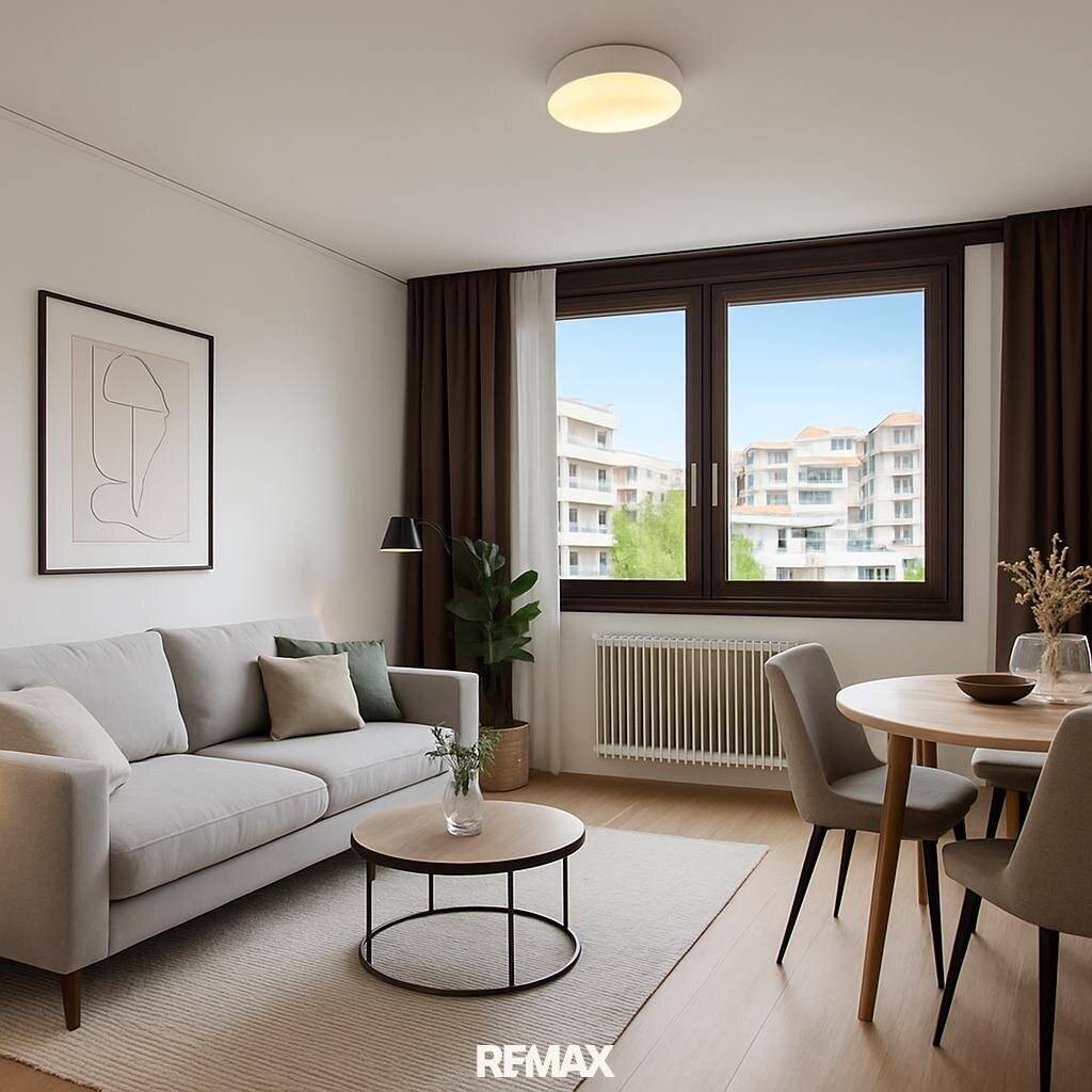 Apartment with roof terrace and bright living space