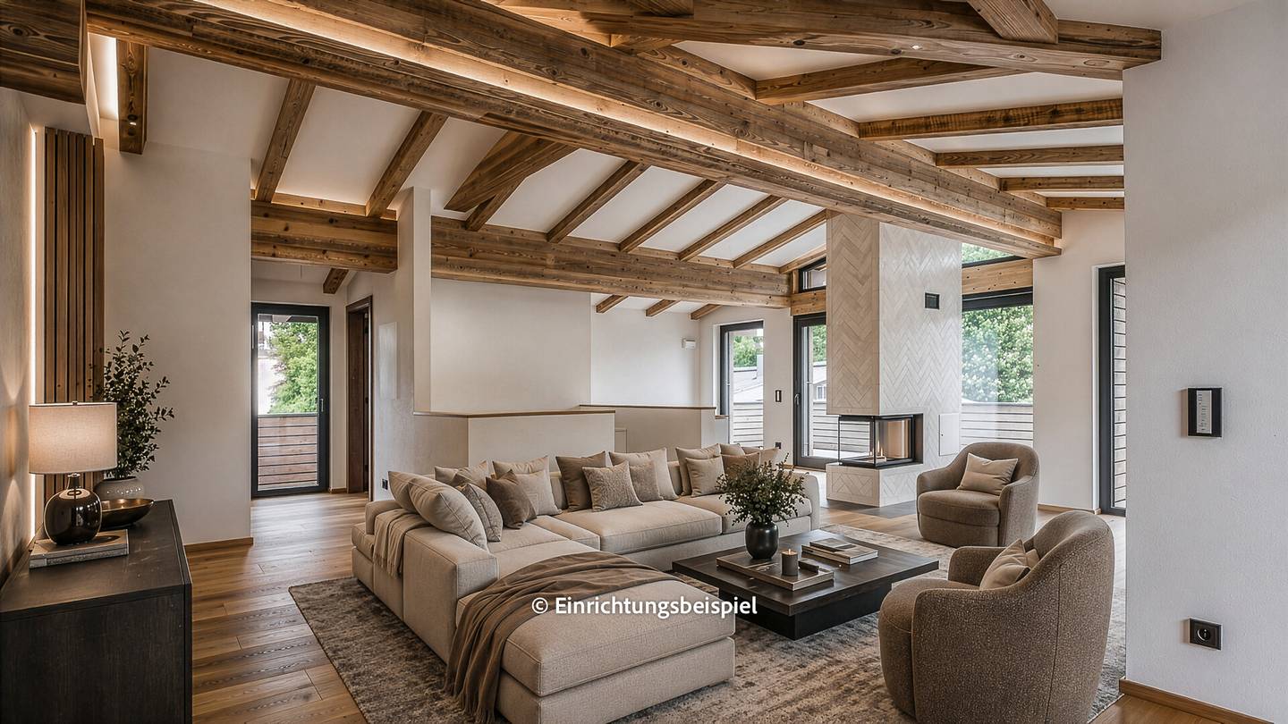 Elegante Dachgeschosswohnung mit Dachterrasse