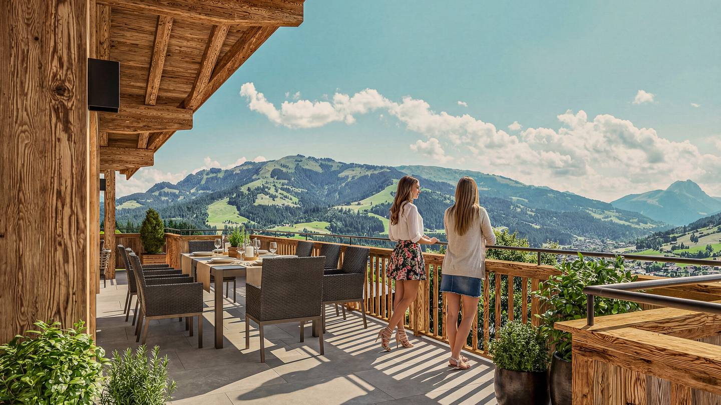 Penthouse unverbaubare Aussicht Toplage Sonnberg