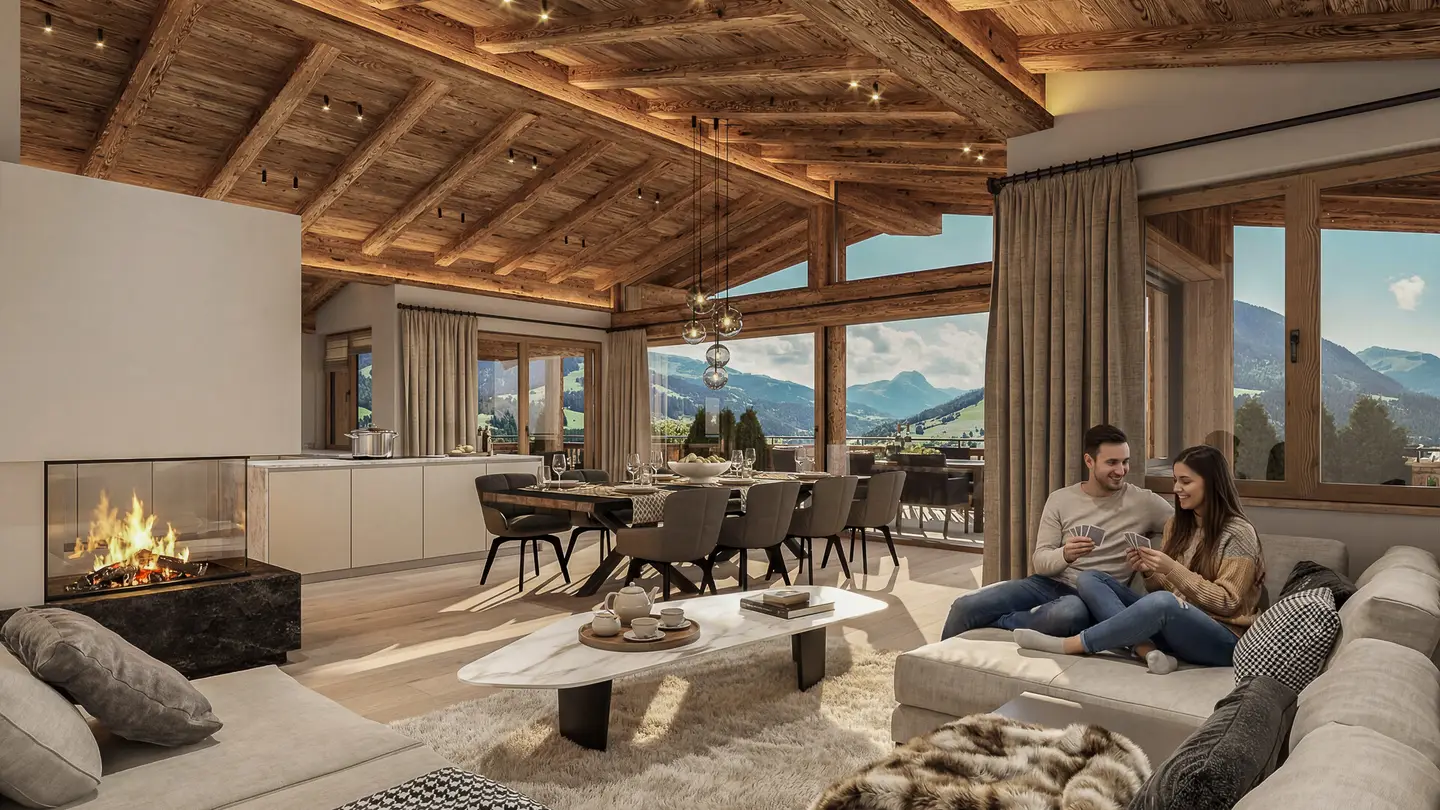 Penthouse with unobstructed views in top location Sonnberg