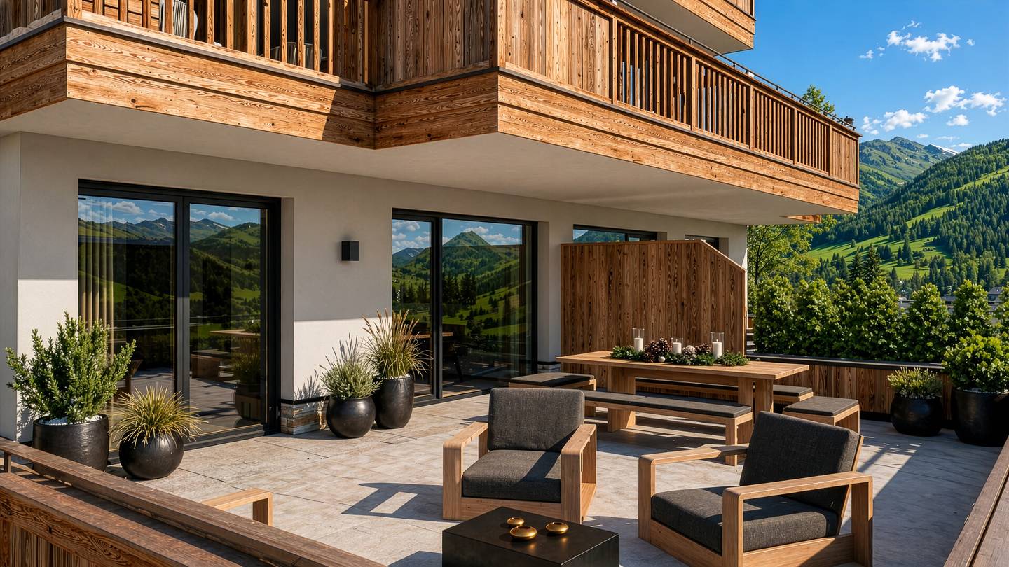 Erdgeschosswohnung Unverbaubare Aussicht Sonnberg