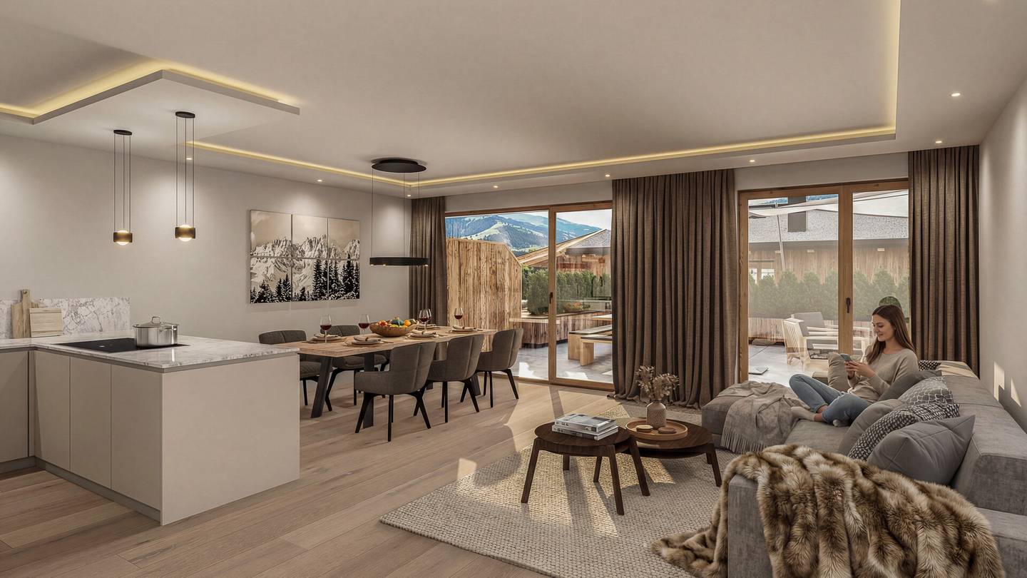 Erdgeschosswohnung Unverbaubare Aussicht Sonnberg