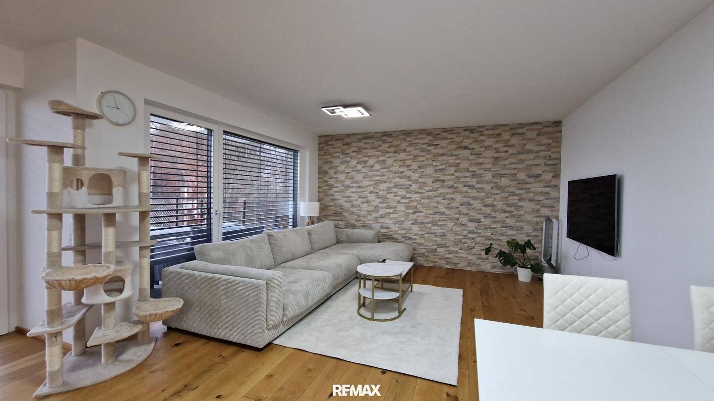 Wohnung mit Garten Waldrandblick Neubau