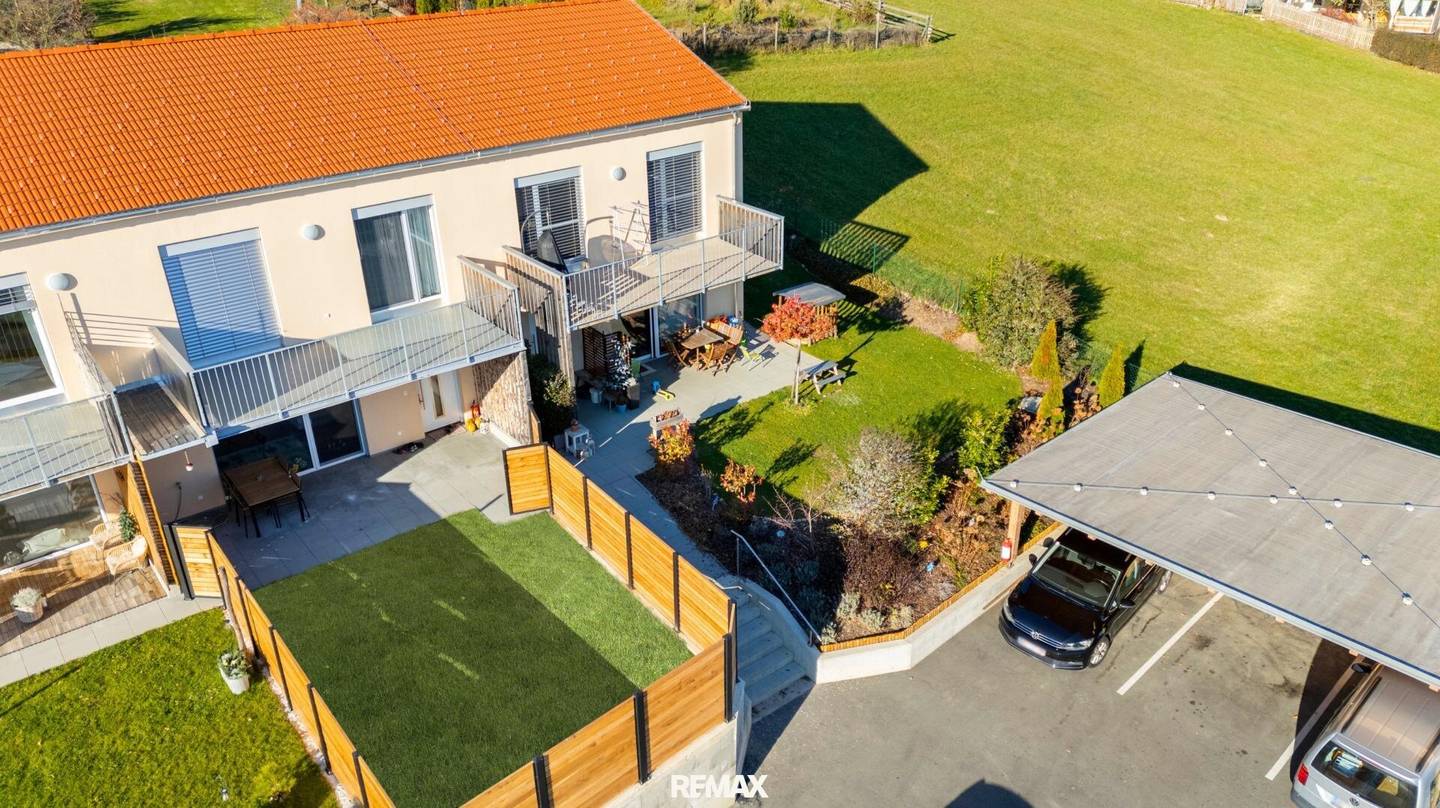 Neuwertiges Reihenhaus mit Garten in Gleisdorf