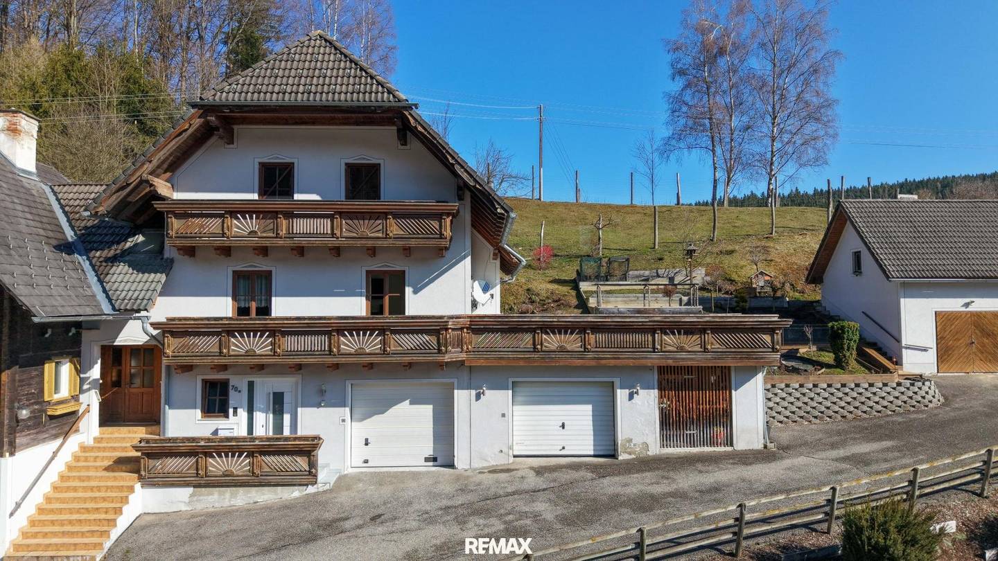 Grundstück mit zwei Häusern in Birkfeld